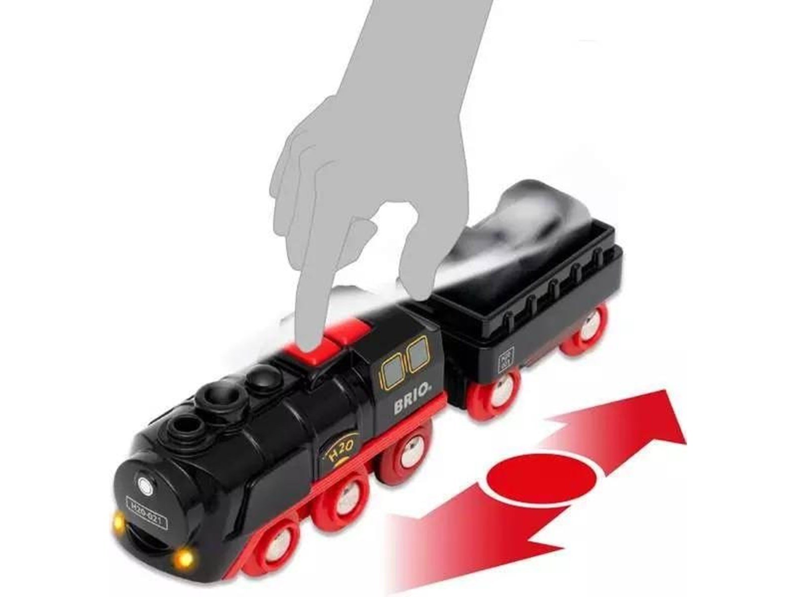 Brio 36014 Christmas Steaming Train Set Brio 36014 Christmas Steaming Train Set